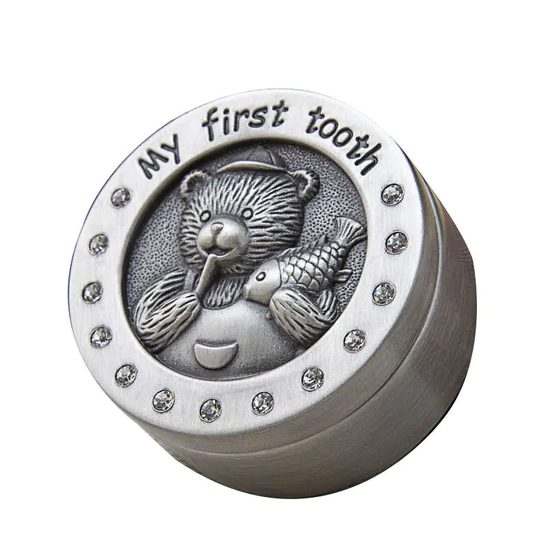Creative European-style Baby Tooth and Hair Keepsake Box