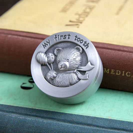 Creative European-style Baby Tooth and Hair Keepsake Box
