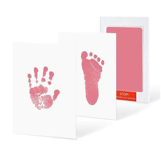Newborn Baby Hand and Footprint Kit with Photo Frame